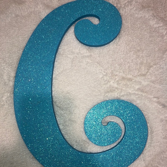 Glitter letters - Picture 2 of 7